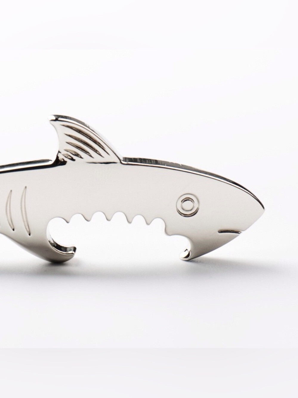 Shark Bottle Opener Keychain - Picture 7 of 8